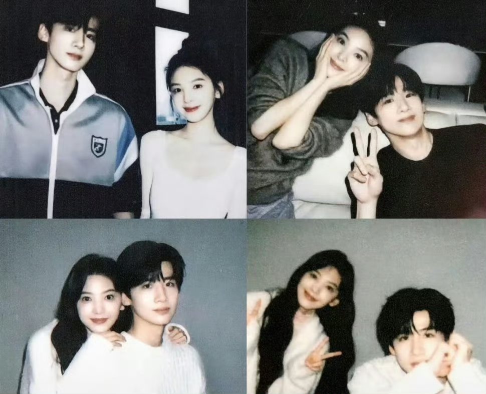 白敬亭章若楠 耐克配阿迪 你有这么颜值相当的cp进入内娱……[求关注] 