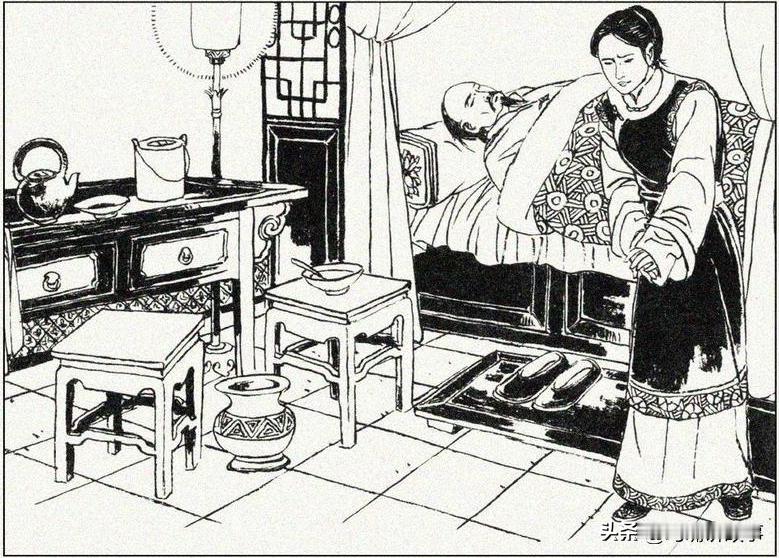 康熙年间，有一个男人纳了一个小妾，真是国色天香，被他宠爱的不行不行的。闲暇时，两