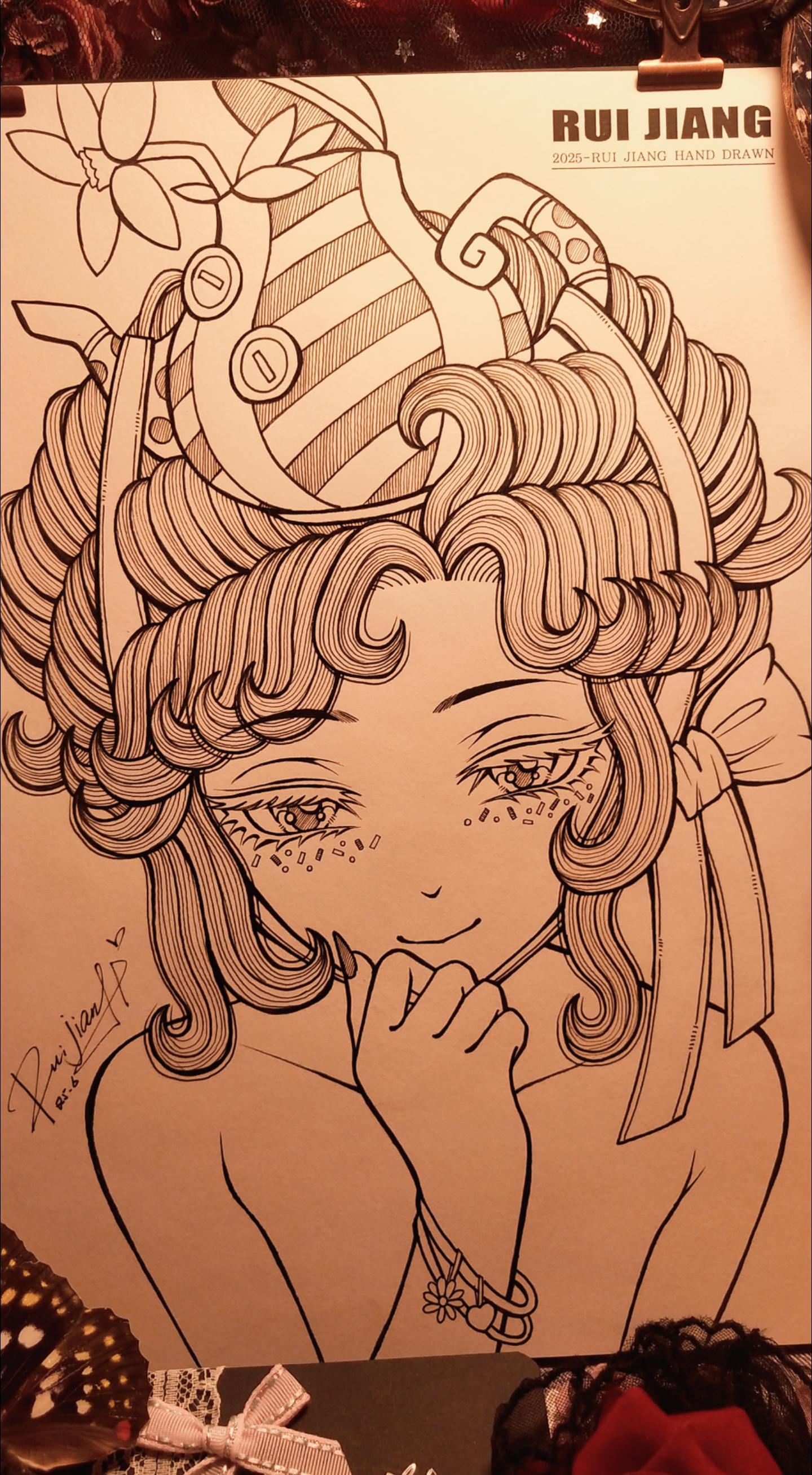 茶歇小姐第五人格同人手绘