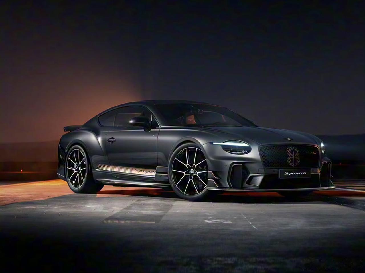 【限量500台 全新欧陆GT Supersports官图 后驱、车重不到2吨】日