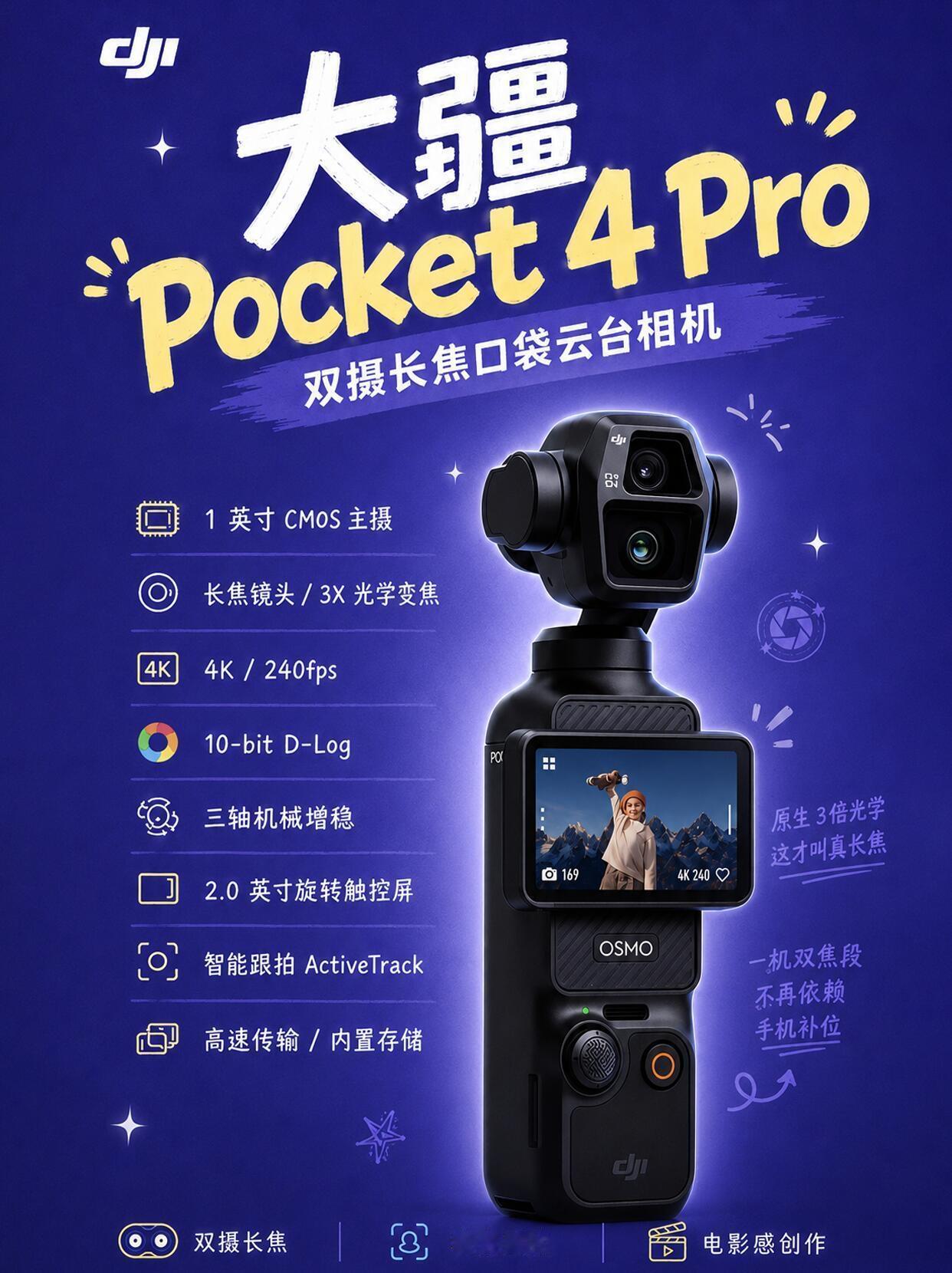 Pocket4 Pro vs Luna Ultra 如何选 各有哪些优缺点？
