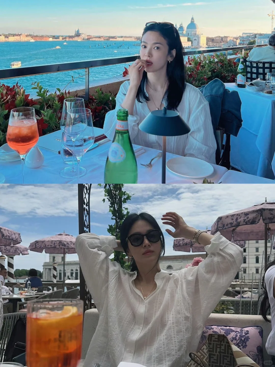 宋慧乔更新，好喜欢看韩星的旅行明信片