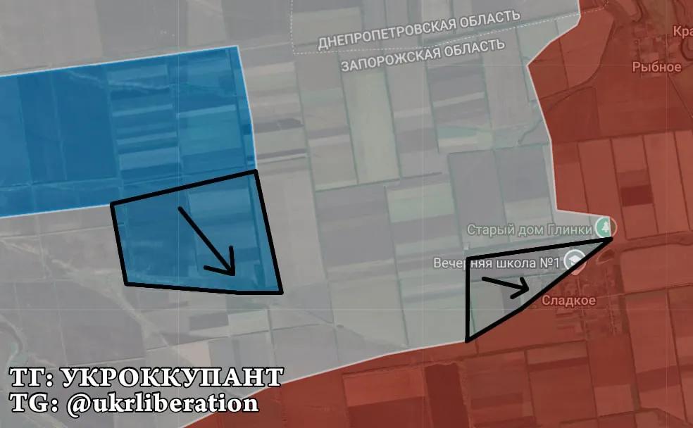 ⚔️索洛德克，扎波罗热州
 
➡️乌军已重新控制该村以西的数个据点，并开始争夺村