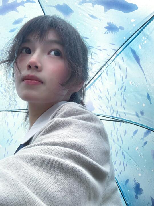 一颗一颗雨滴都变成小鱼🐟