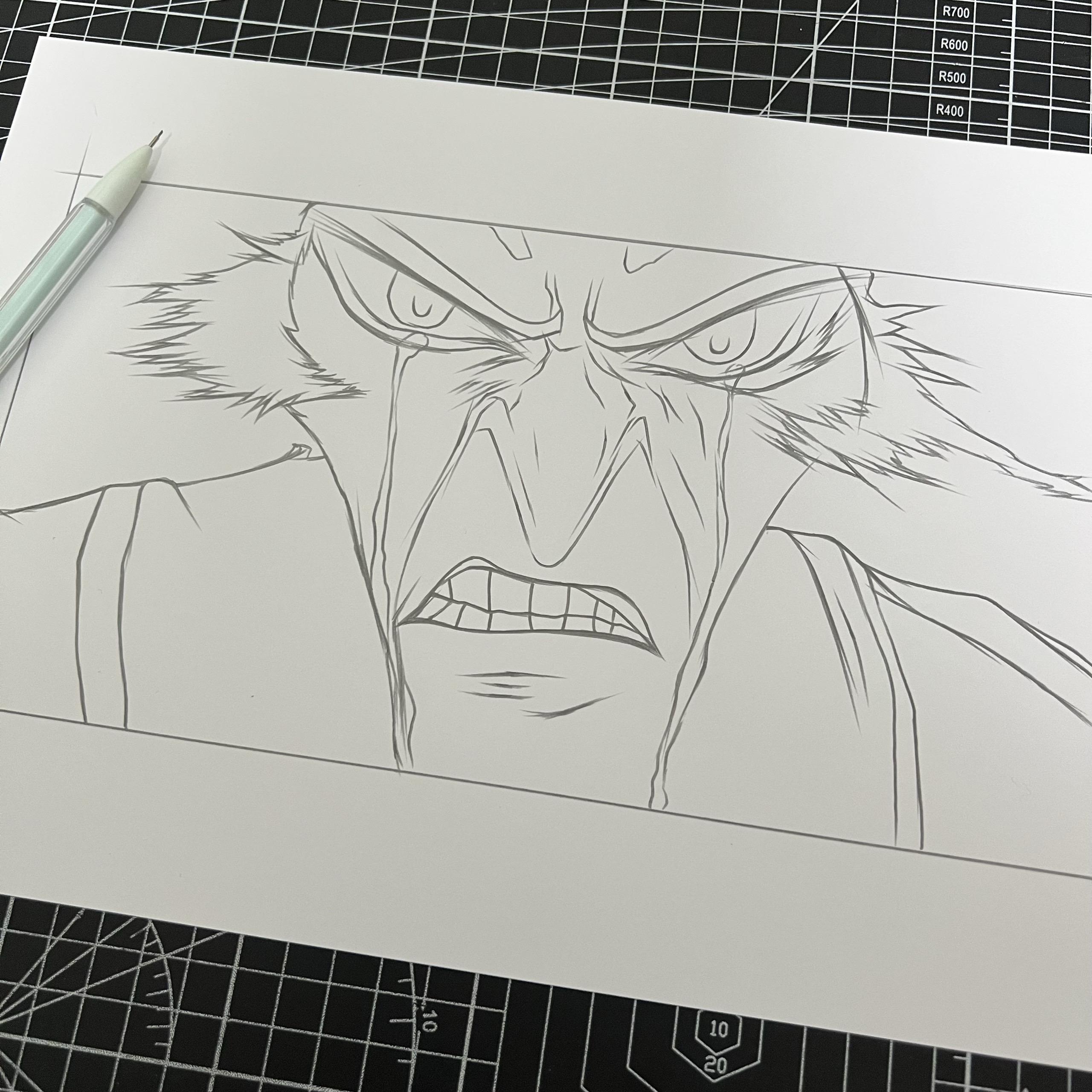 人心中的成见是一座大山.   绘画工具：威思立一代马克笔