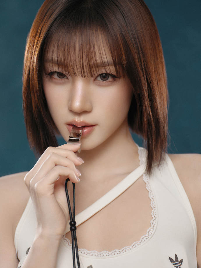 宋雨琦adidas表演造型🔥此女从头到脚散发着健康有力的性感与妩媚！路过一个巨