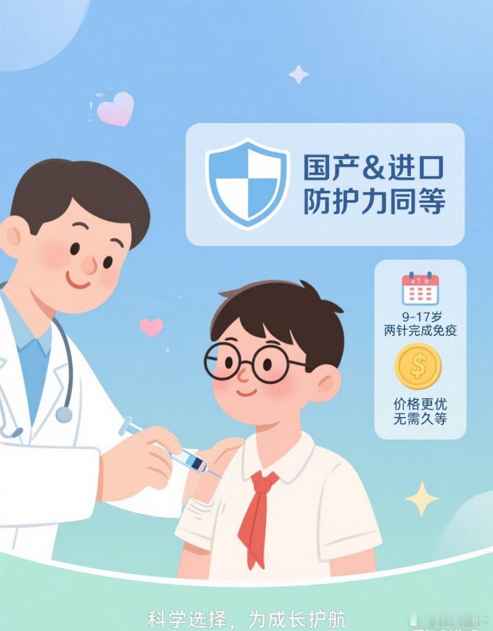 国产9价疫苗和进口疫苗效果相当国产9价HPV疫苗本月启动接种 国产疫苗凭实力"圈