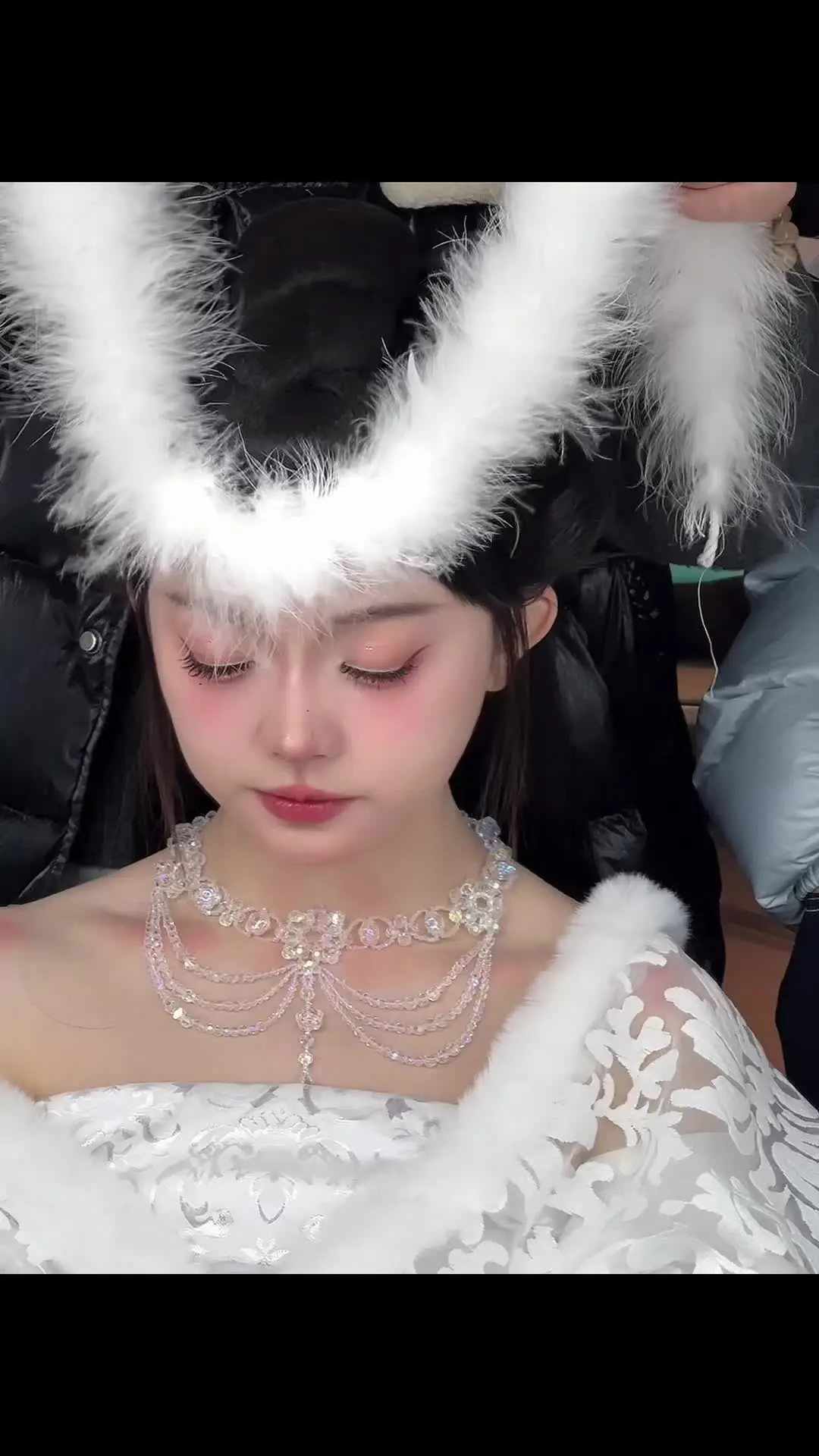 没做好妆造前…我以为已经封神了！