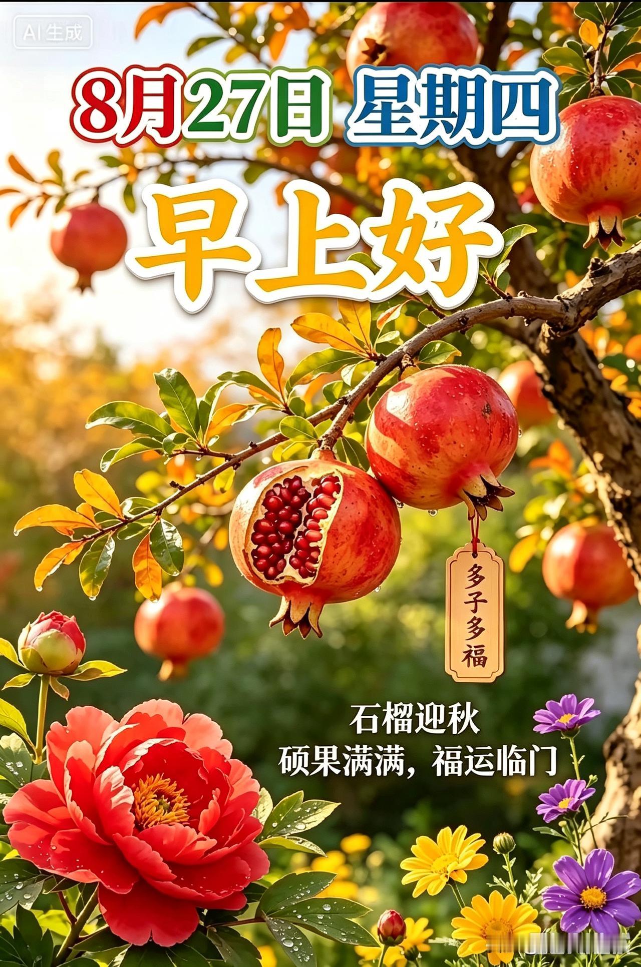 周四早安，日子慢慢过，好运自然来
周四的清晨，风都带着温柔的松弛感✨
熬过周初的