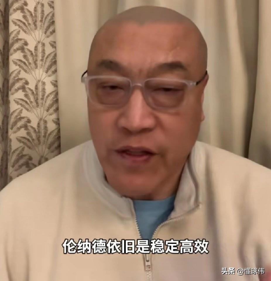 稳定高效！马健谈伦纳德：

“今天伦纳德的表现。”

“依旧是稳定高效。”

“