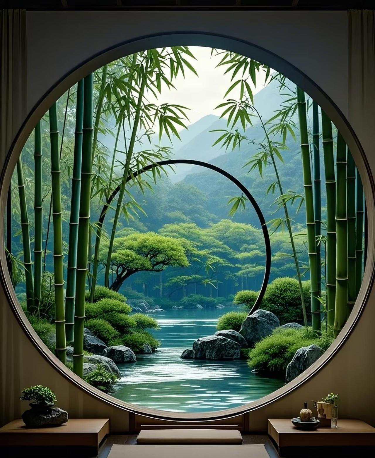 《七律·和美人生》
  常存大美乾坤里，
  偶得清欢天地间。
  半盏醇醪消永