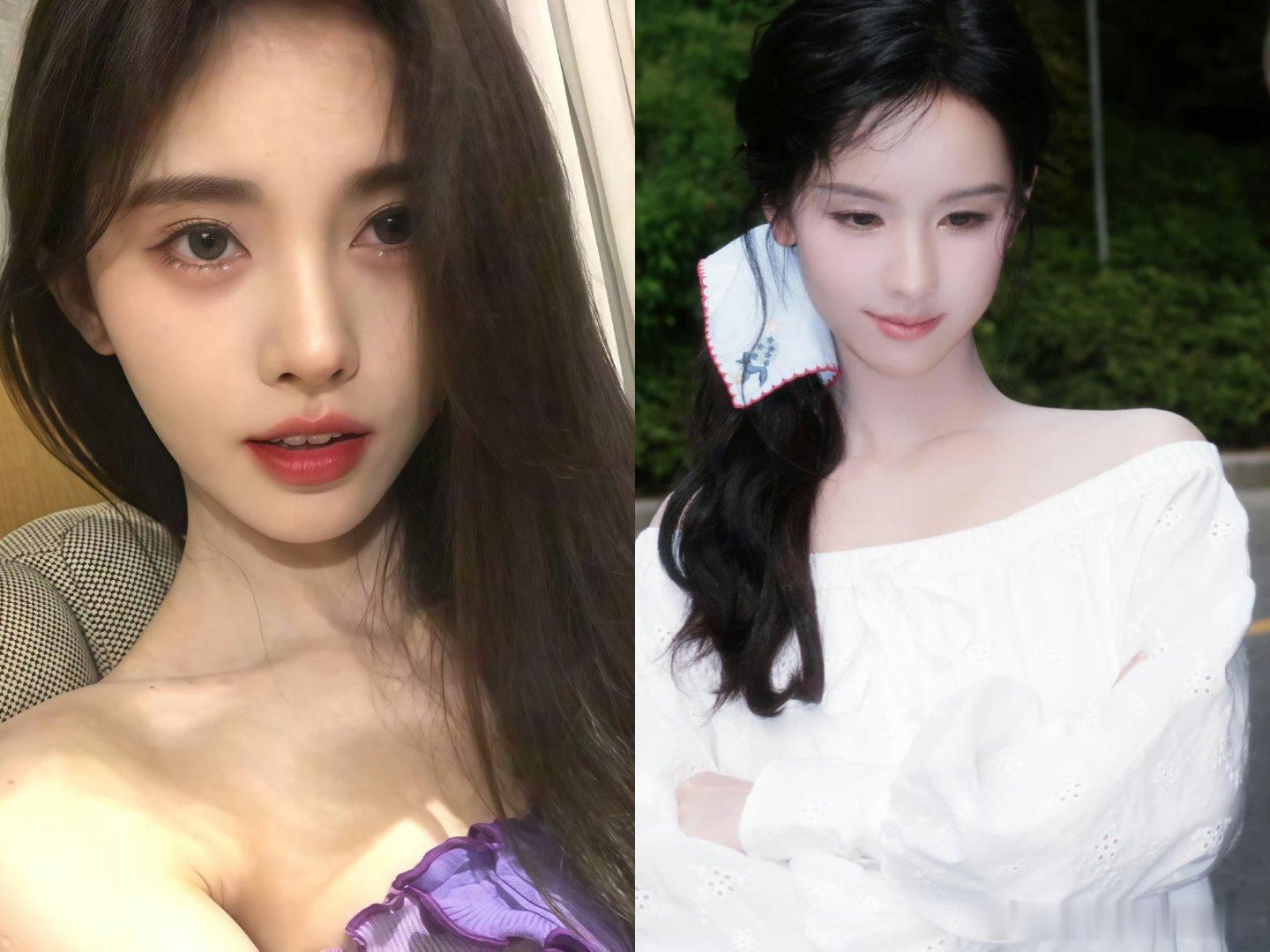 精致易碎鞠婧祎，温婉清雅陈都灵，哪种古风颜值更戳你？ 