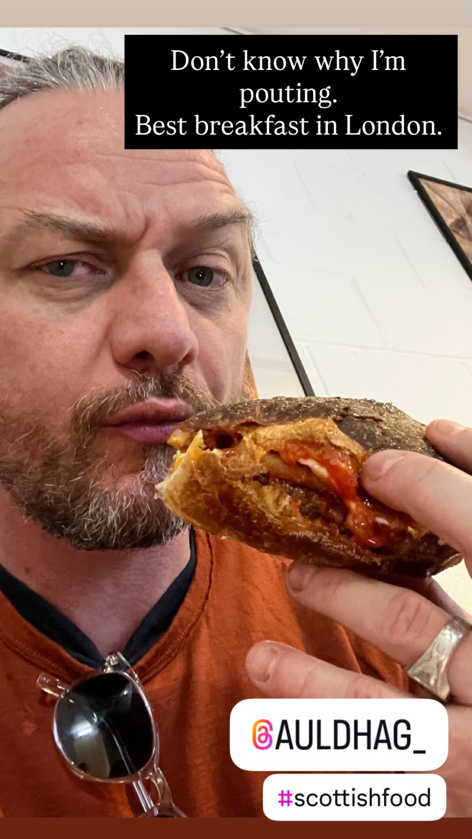 詹一美 James Mcavoy：“我不知道我为什么在嘟嘴” 