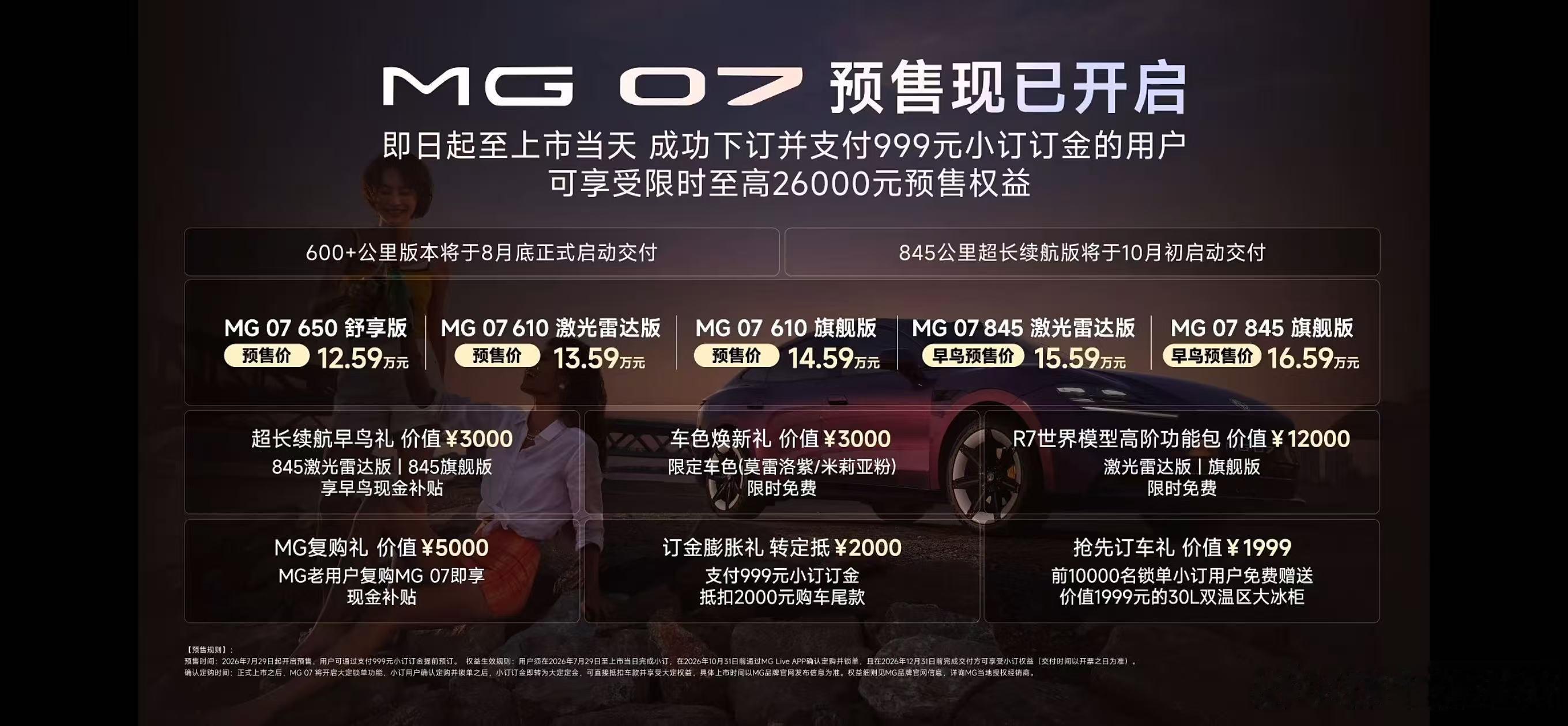 MG07价格中国技术视频看哭MG07大V聊车 名爵MG 07预售正式开启！650