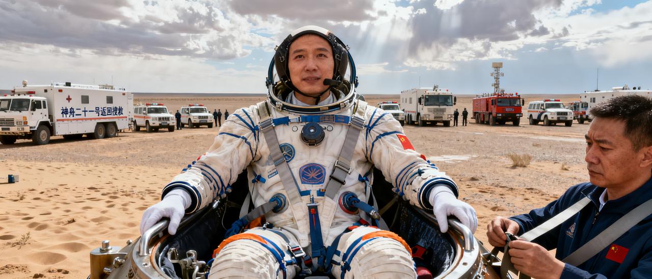 神舟二十一号航天员张陆、武飞、张洪章要回家了，这件事让很多人都很关注。大家关心的