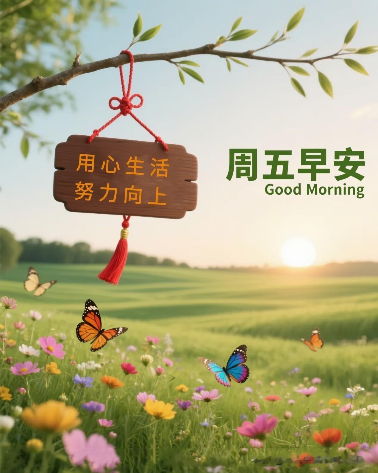 周五早安🍃
恰逢末伏，暑气还没有完全褪去，微风里多了一丝淡淡的温柔。忙碌一周走