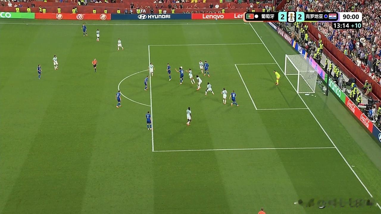 绝杀（2-1），之后反绝杀（2-2），然后反绝杀被吹掉了！（2-1）目前世界杯最