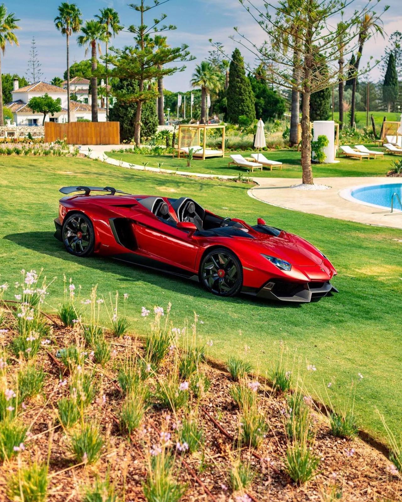 全球仅此一台兰博基尼 lamborghini aventadorj 超跑