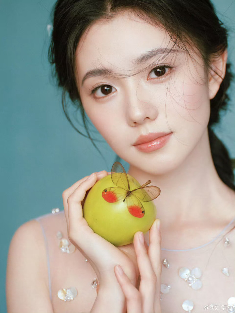 刘浩存向春天出发刘浩存花仙子 好美 