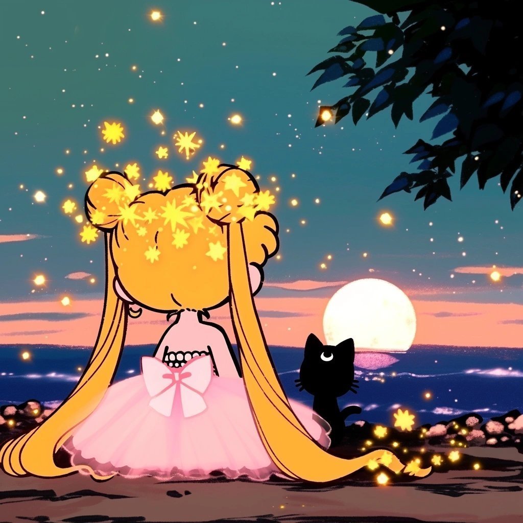 就算星星碎了溢出的光也很好看｜美少女战士#超级红人节##热游一夏挑战# ​​​