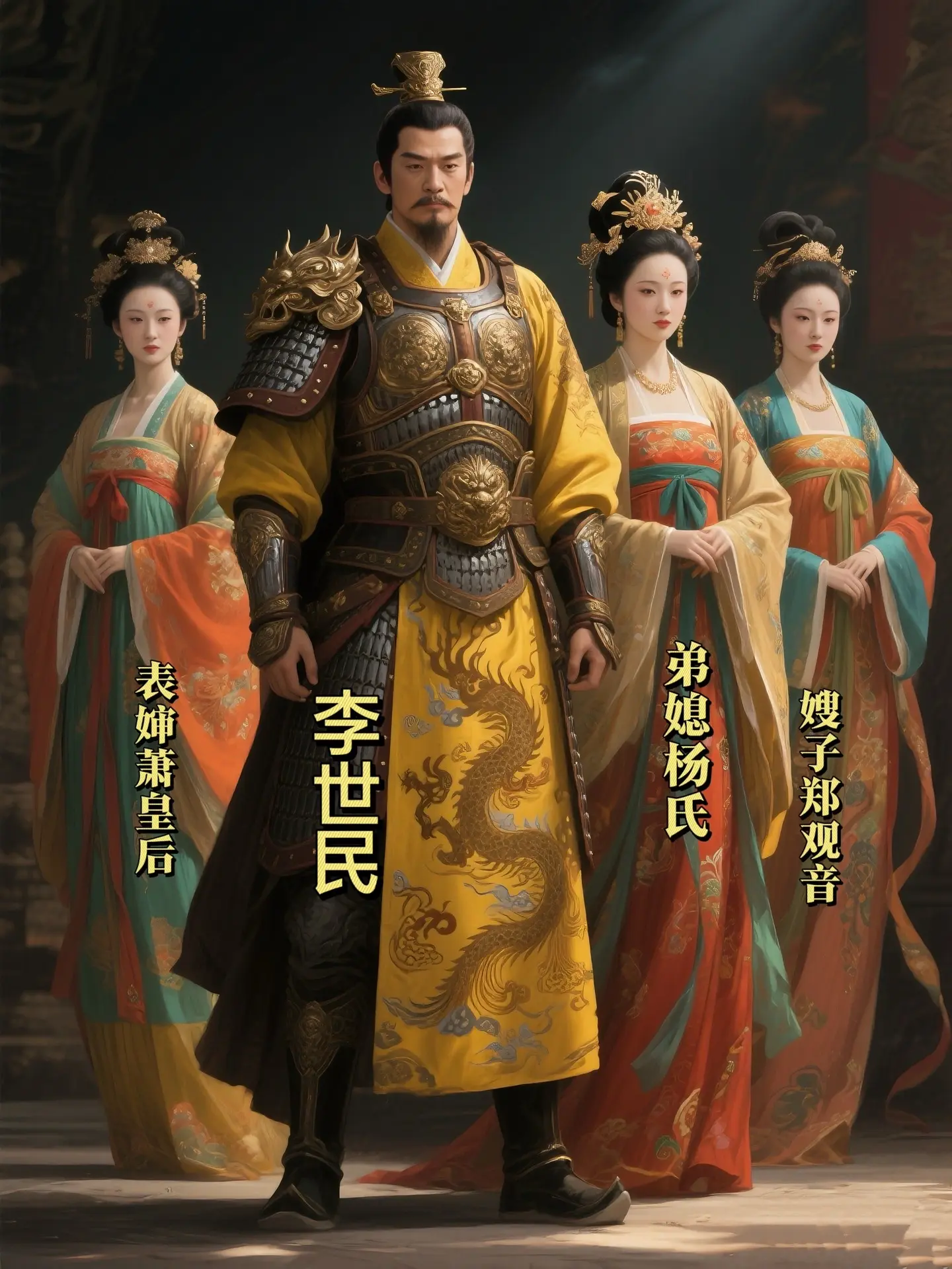 李世民的座右铭：不好色非真英雄！