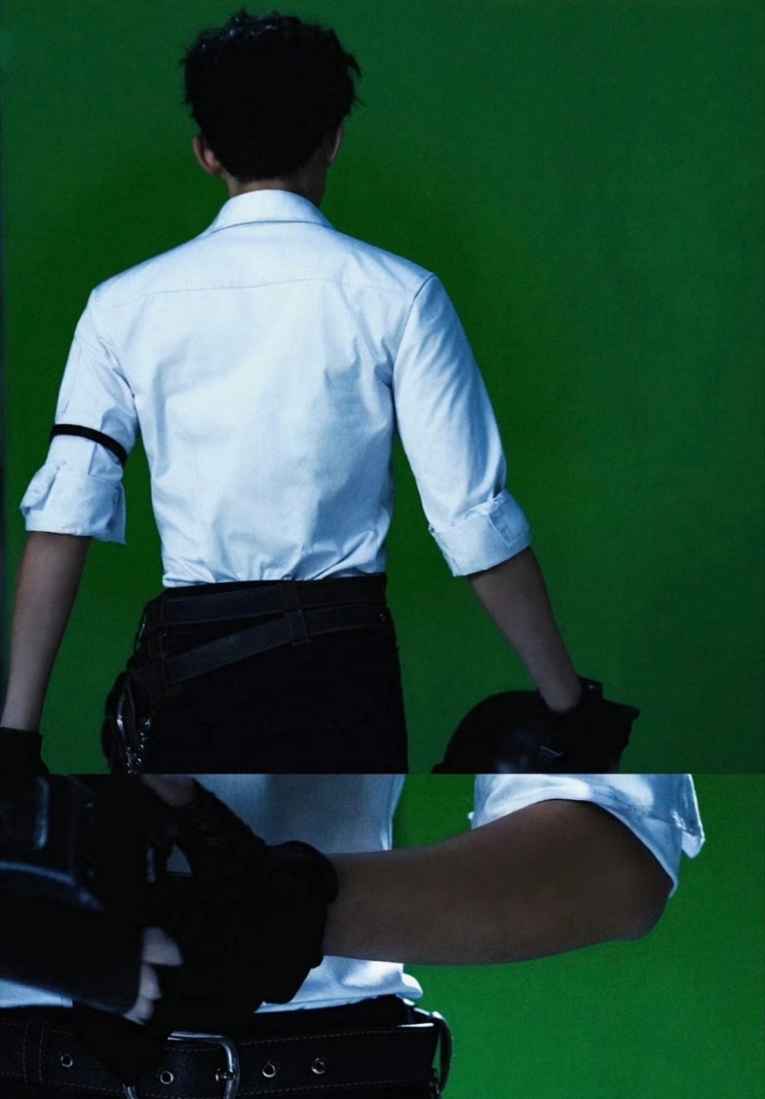 不允许还有没有人看过吴磊这个顶级建模比例，磊子你是懂我们爱看什么的！ 