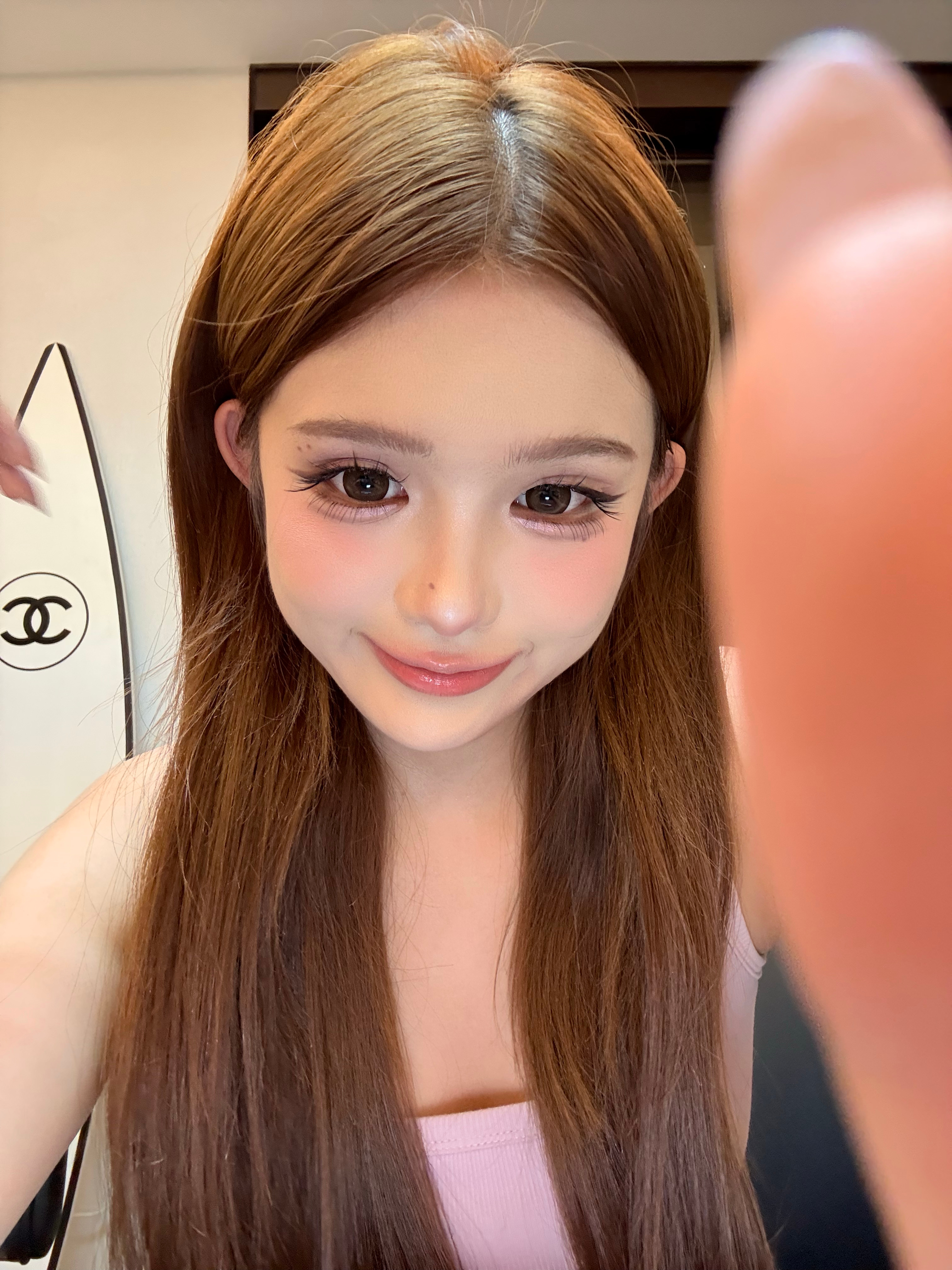 最近直播画的妆快成为我的人生妆容了 ​​​