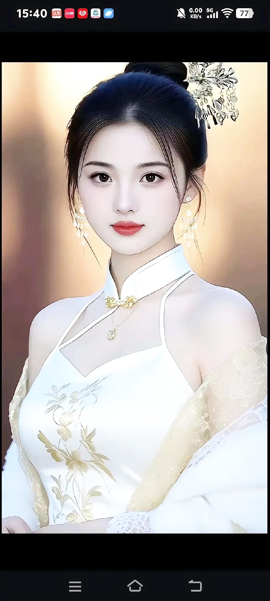 惊艳的汉服美人，古典与现代的完美结合！