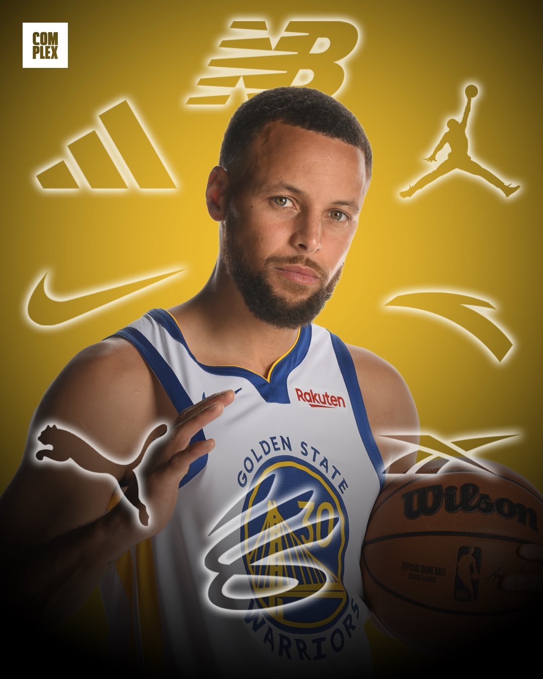 库里会和哪个品牌合作呢？