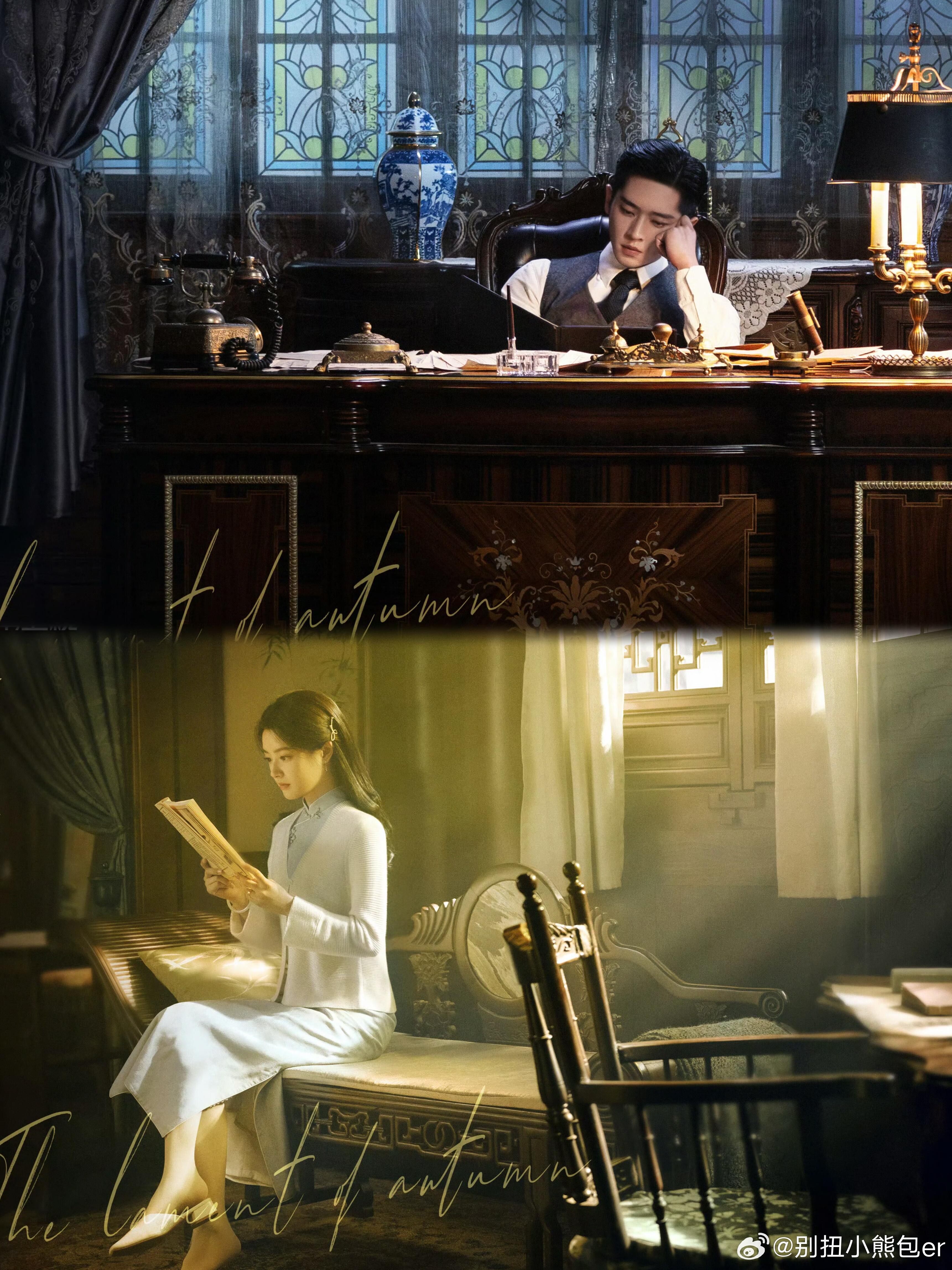 你敢信！这居然是玉簟秋的剧照🧐之前看开机和路透，总感觉服化道有点子影楼风，官方