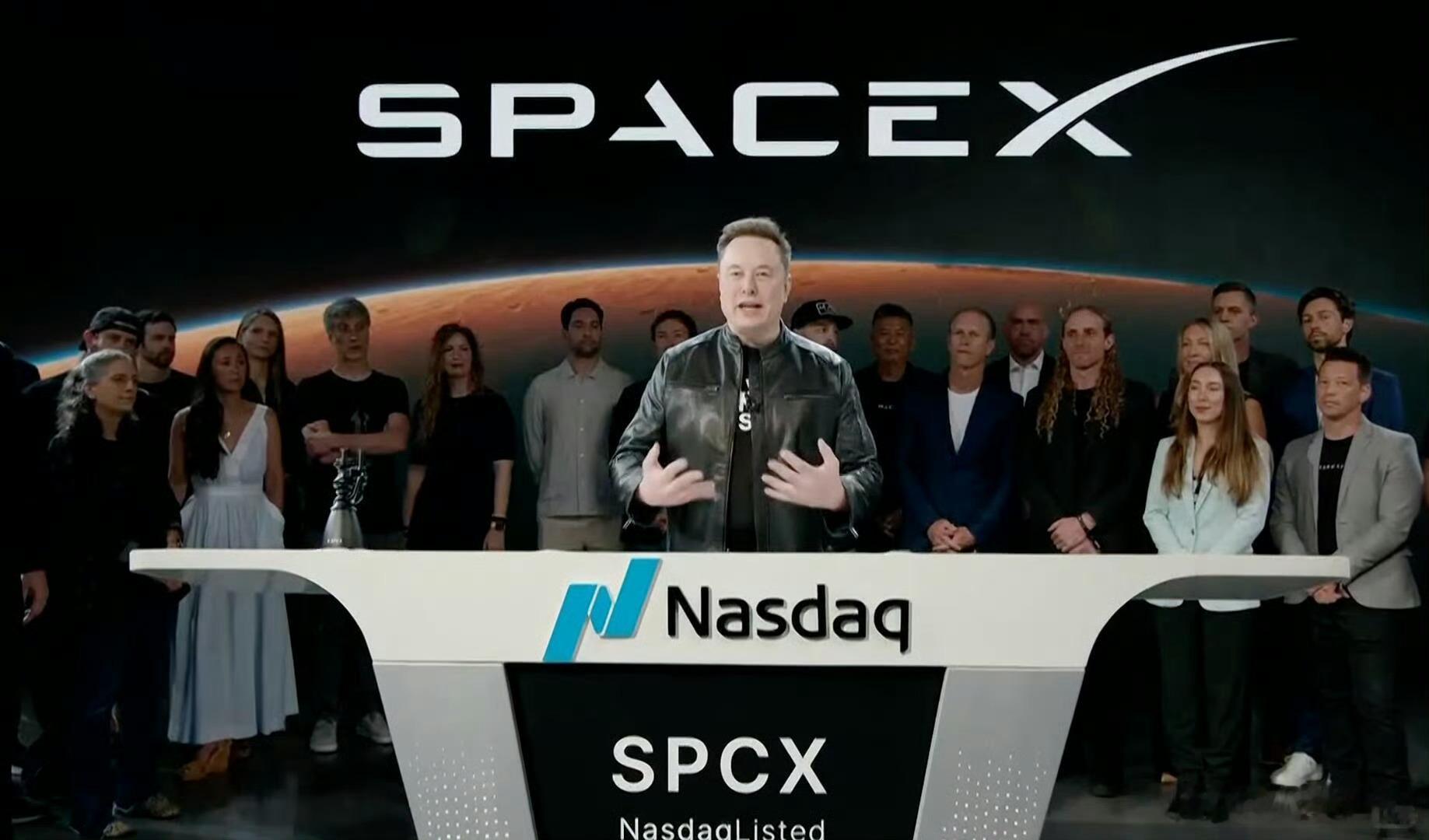 SpaceX正式上市确实牛逼！直接暴涨30%SpaceX一飞冲天！不过话说回来全