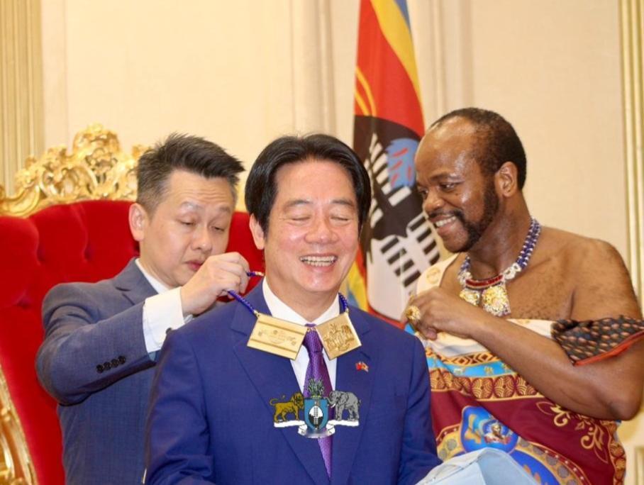 笑不活了！赖清德窜访斯威士兰，只能藏在私人飞机里？

斯威士兰是非洲南部一个极小