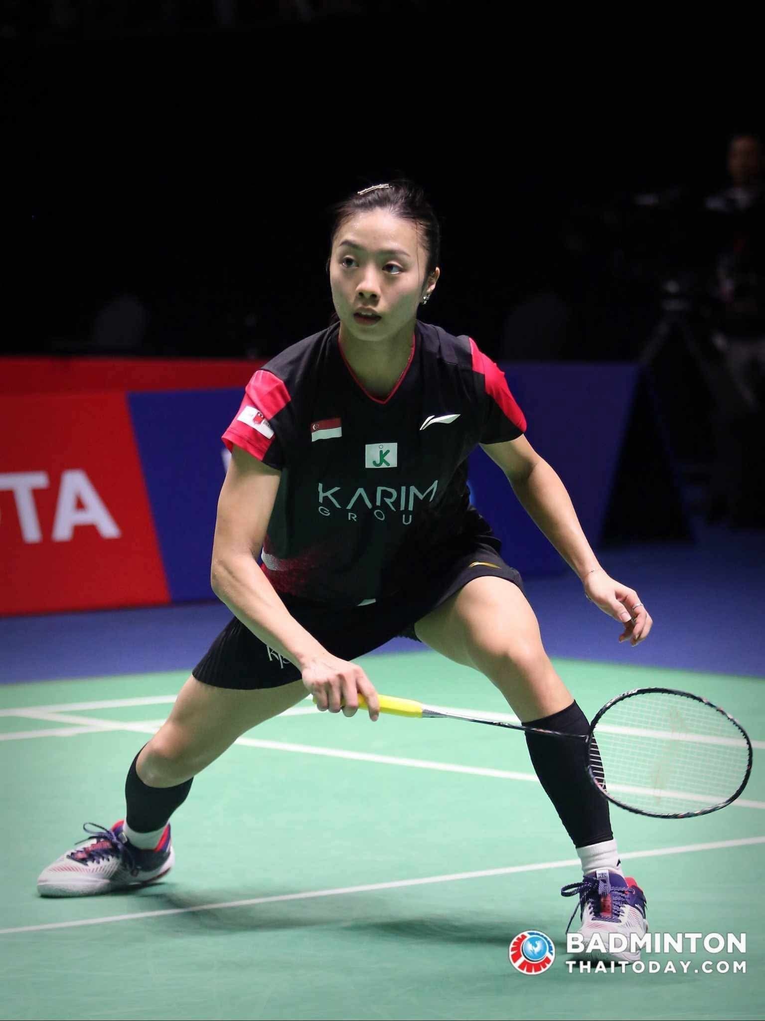 杨佳敏🇸🇬 21-19、3-0 🇻🇳阮翠玲（退赛）下轮对手：韩悦🇨🇳