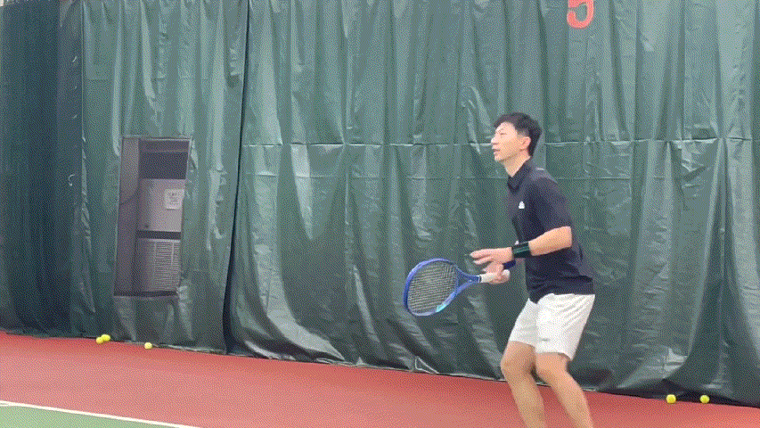 看这转的那教练没场面话马龙是网球是真行 