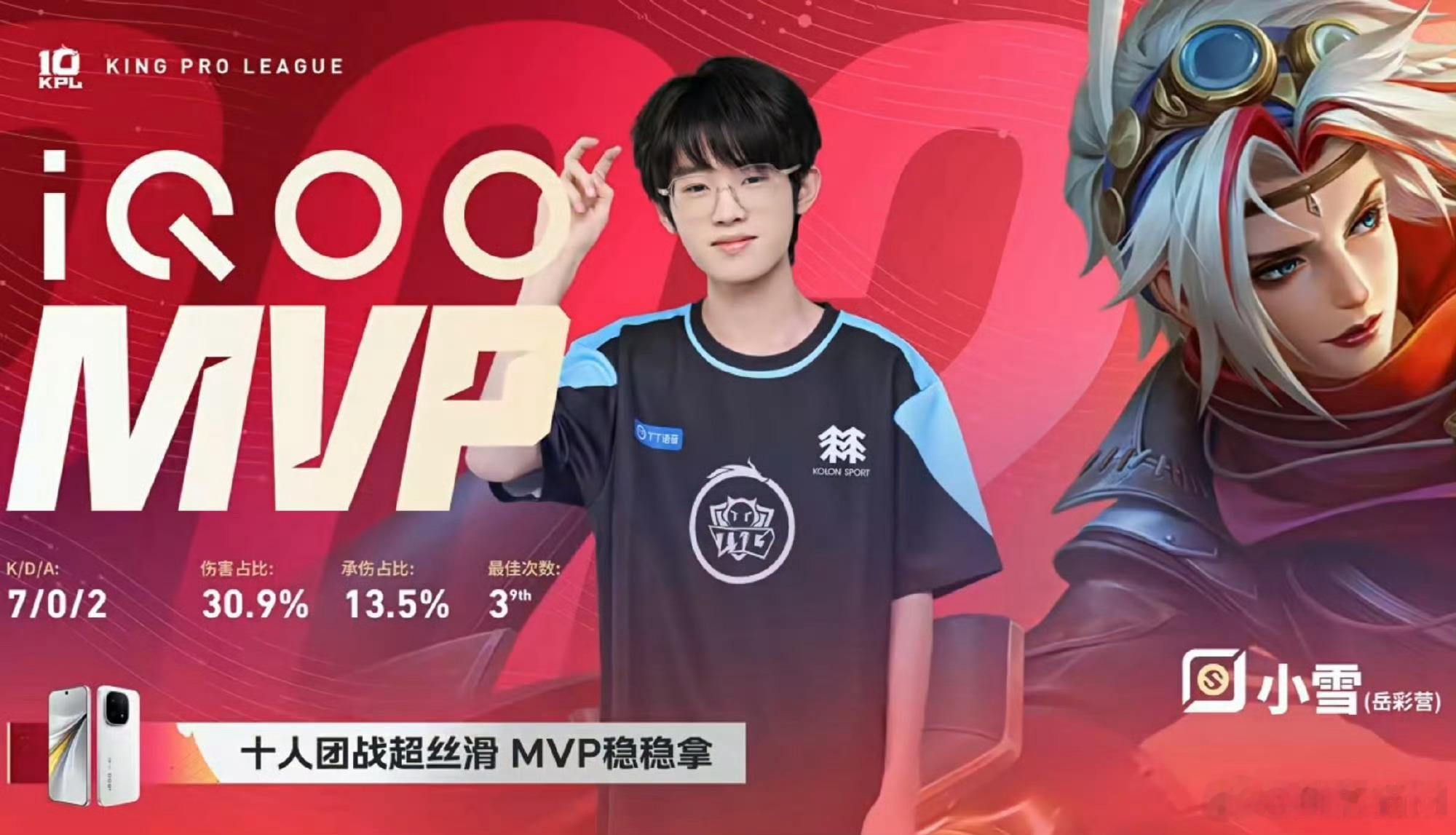 广州TTG率先拿到赛点，目前比分2:0本局MVP给到了小雪的戈娅！TTG对战SY