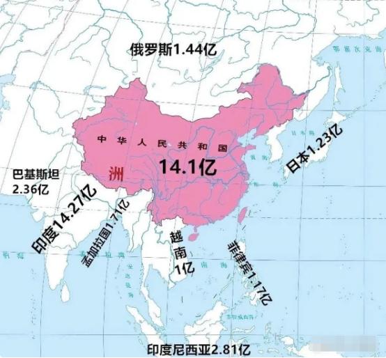 美国人口不到3.5亿，俄罗斯不到1.5亿，加拿大不到4000万，澳大利亚只有26