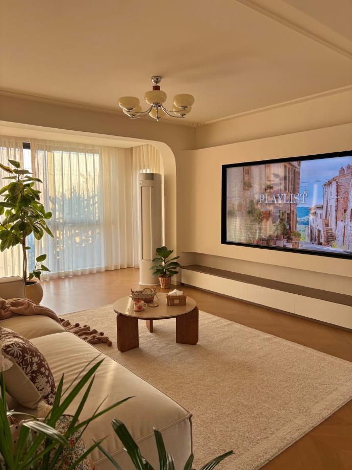 冬日暖洋洋的家 真的好好宅～ 