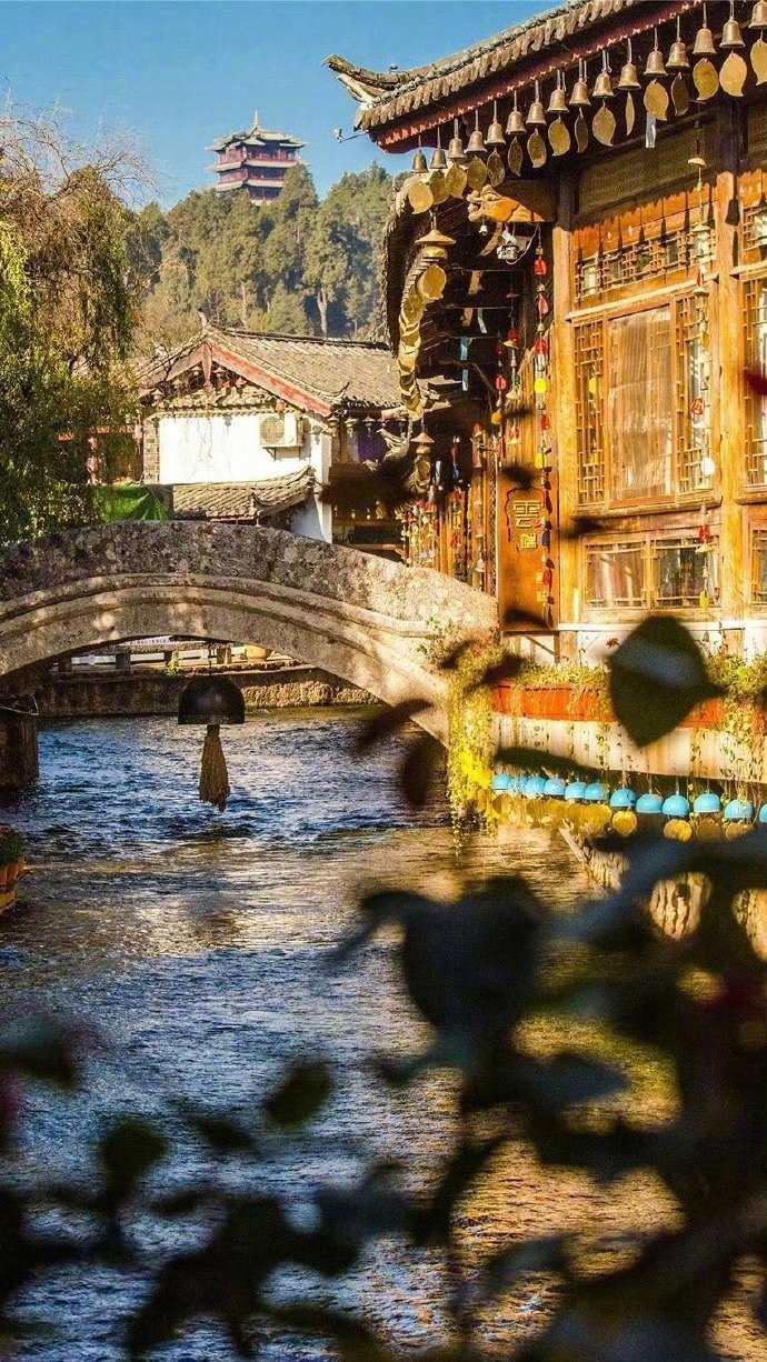 想和你去丽江古城转一转！ ​ ​ ​​​