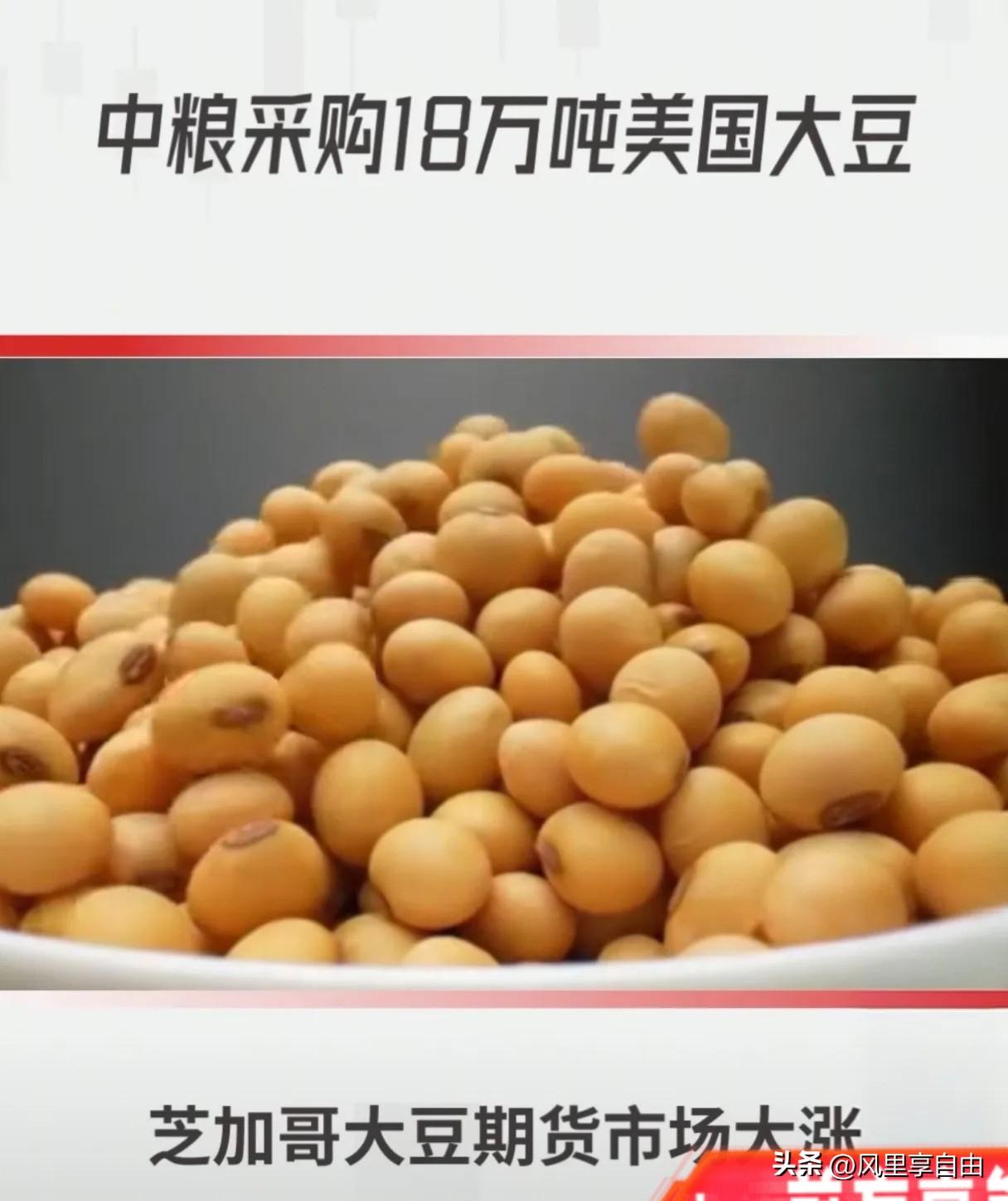 大豆版围魏救赵，
别真以为中粮买18万吨老美大豆是给面子，这波操作明明就是高手过