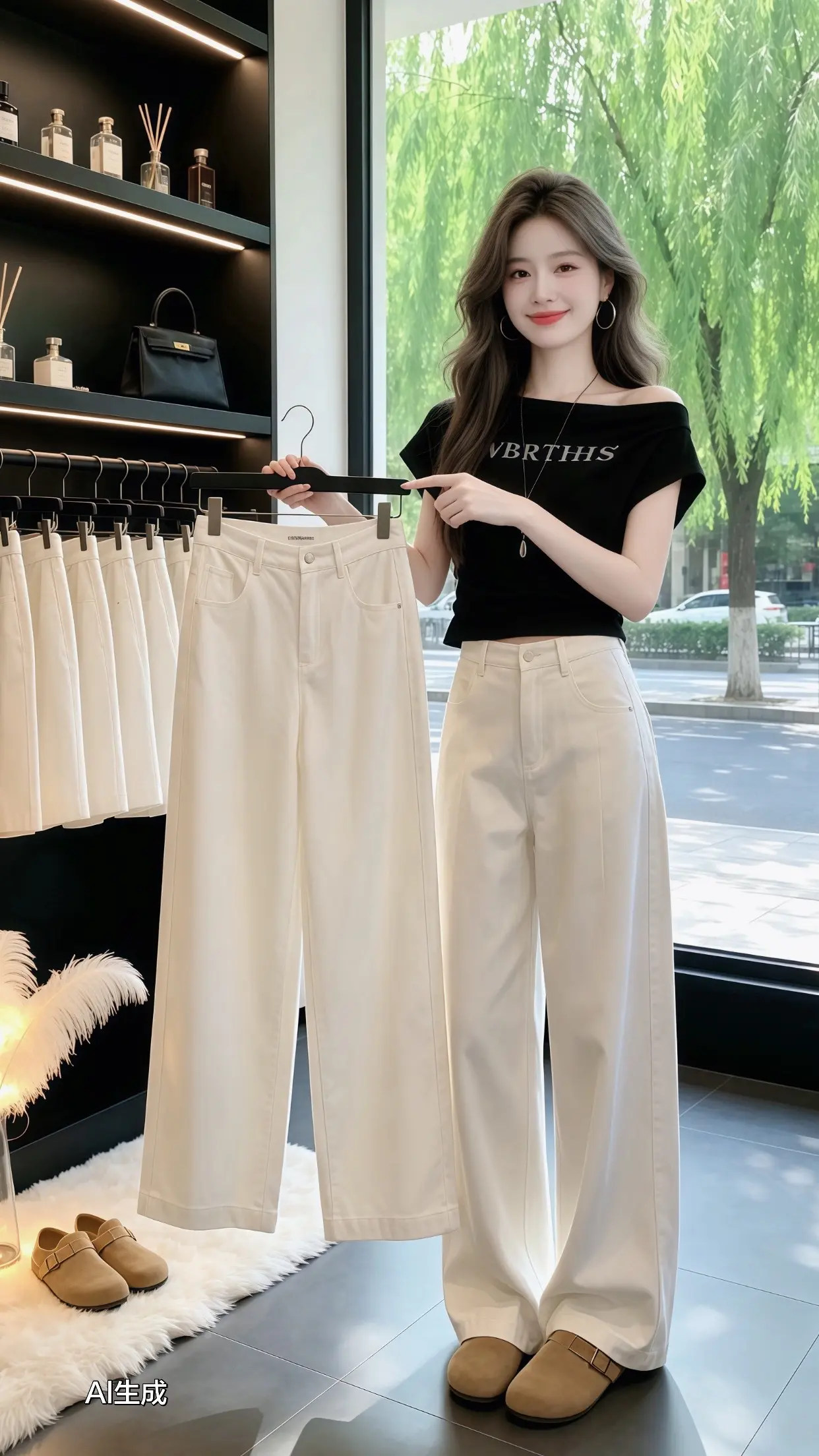 休闲减龄穿搭 夏季新款 一眼就爱上的神裤 穿出自己的风格 通勤搭配