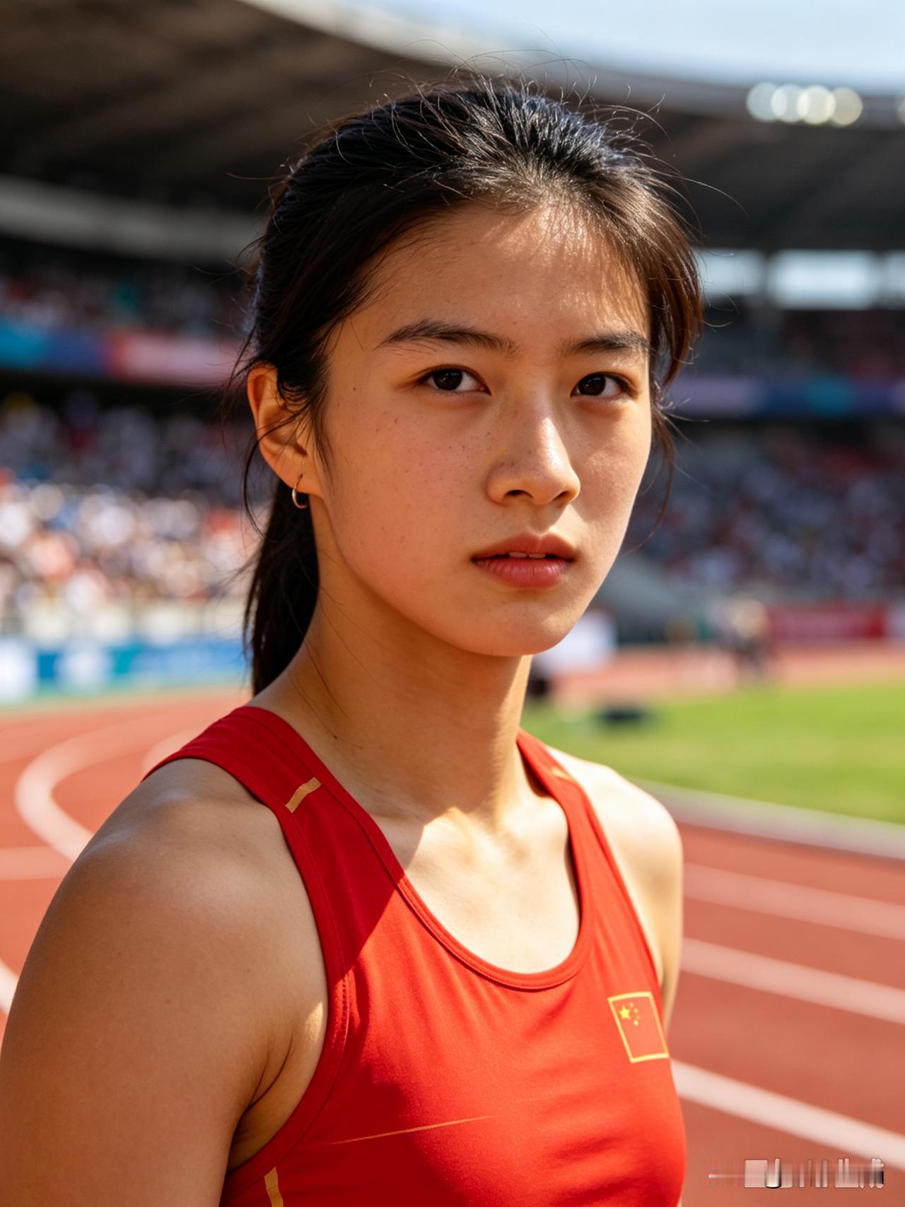 陈妤颉是宁波姑娘，高三在读学生，名古屋亚运会一战成名，拿下女子100米金牌（11