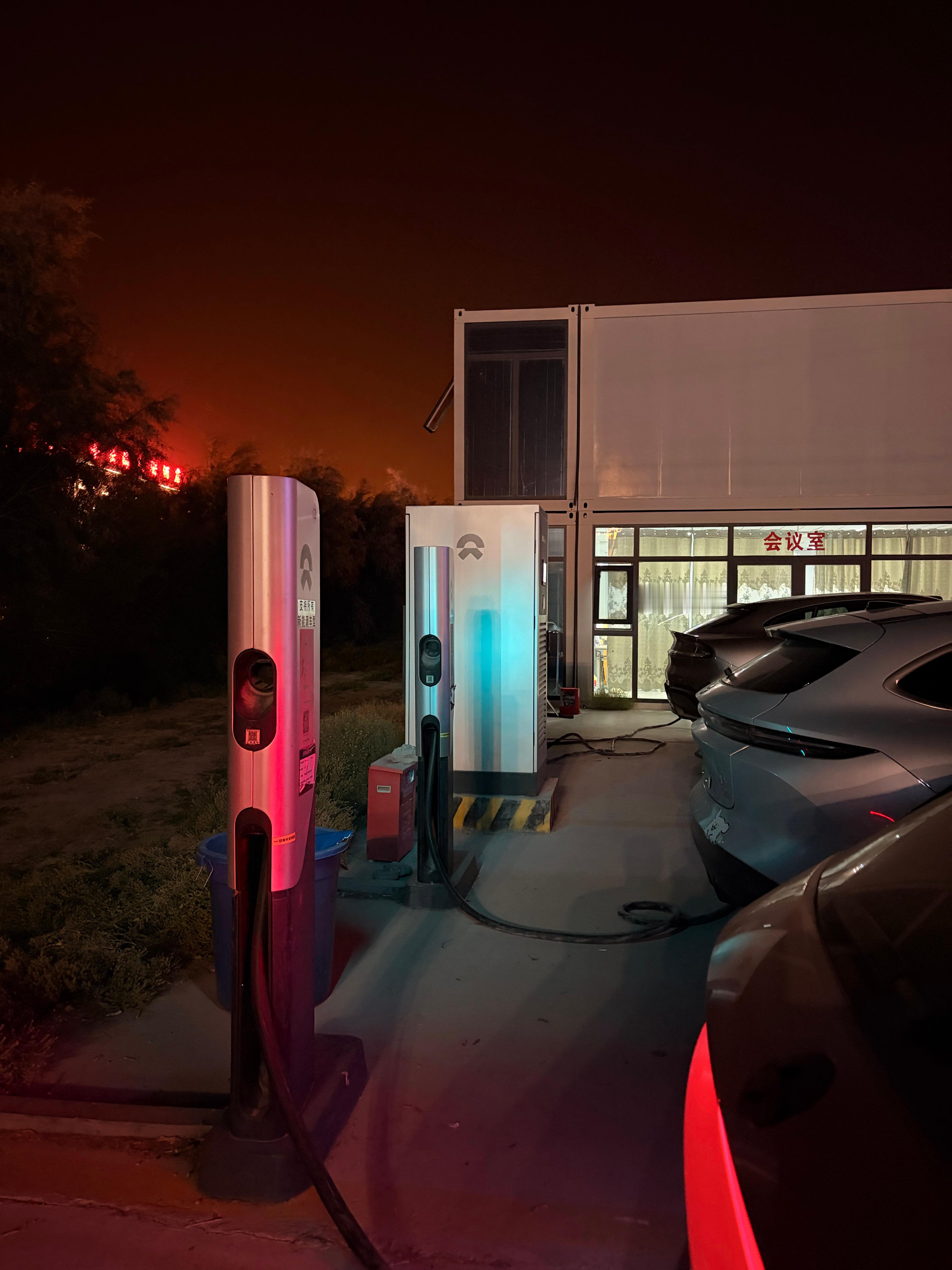NIO Power YYDS蔚来 海西·大柴旦镇