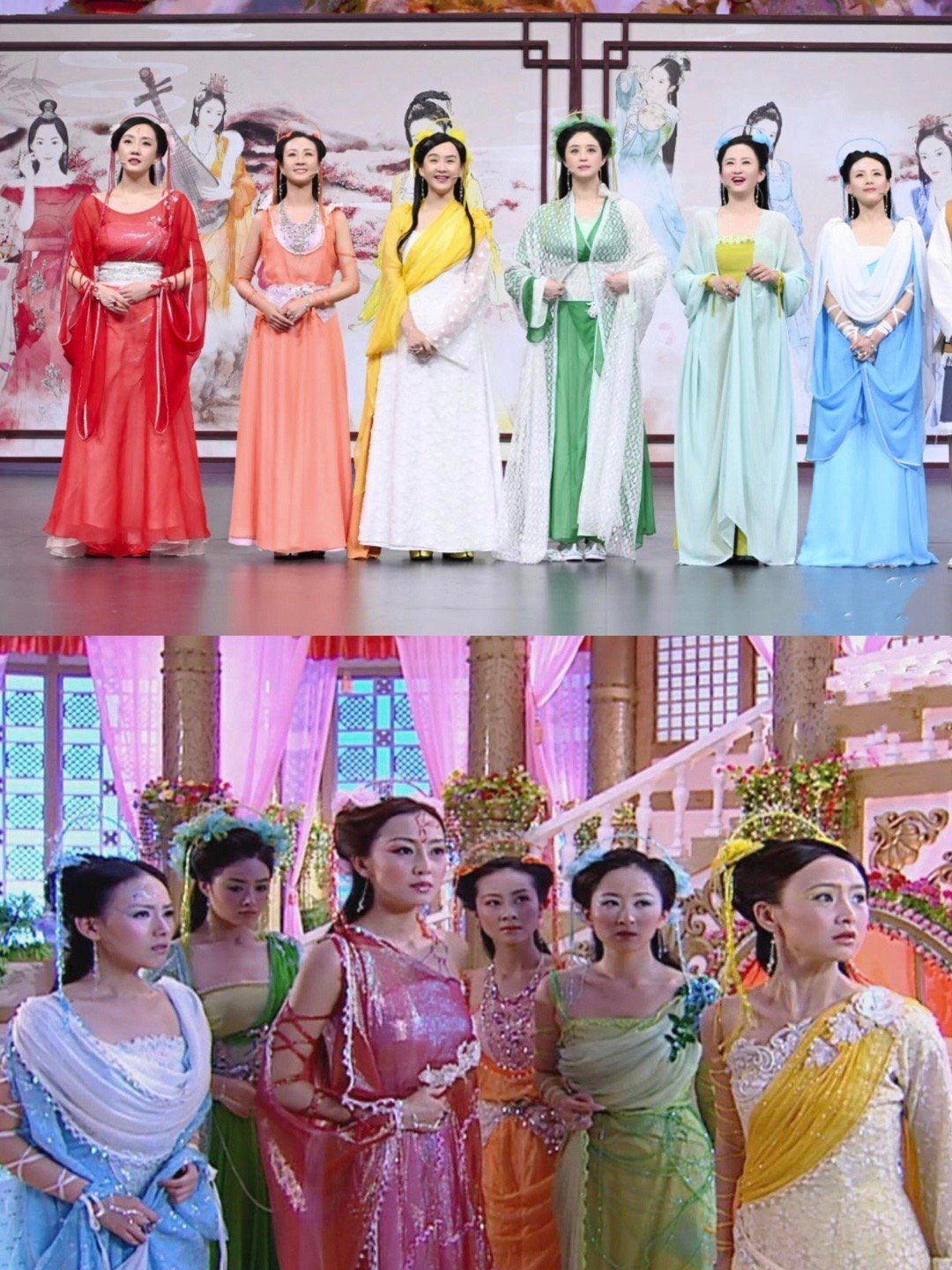 欢天喜地七仙女感觉都没啥变化，都很漂亮 ​​​
