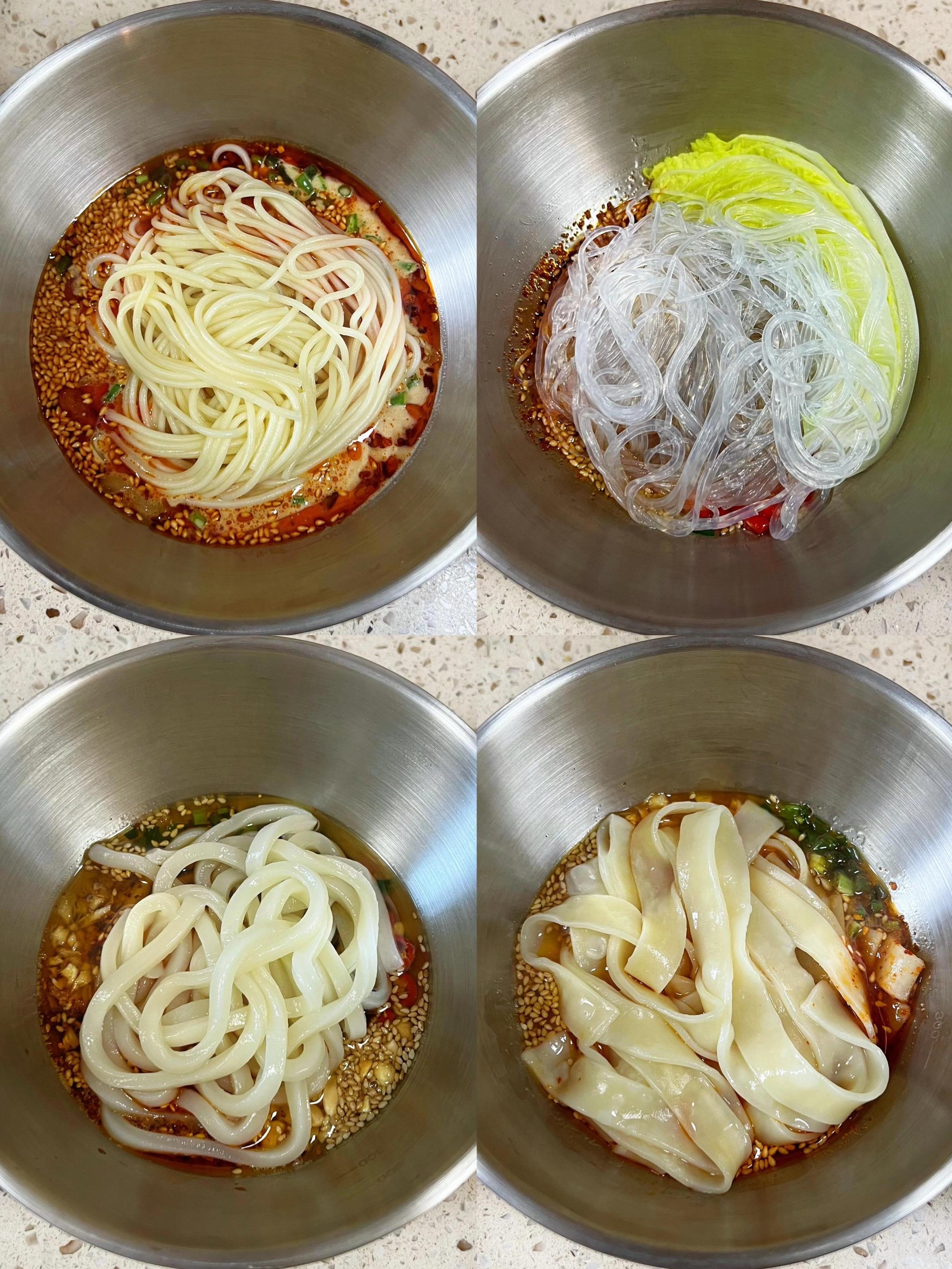 一个月不重样的4种面条做法，最后一种好吃到转圈圈