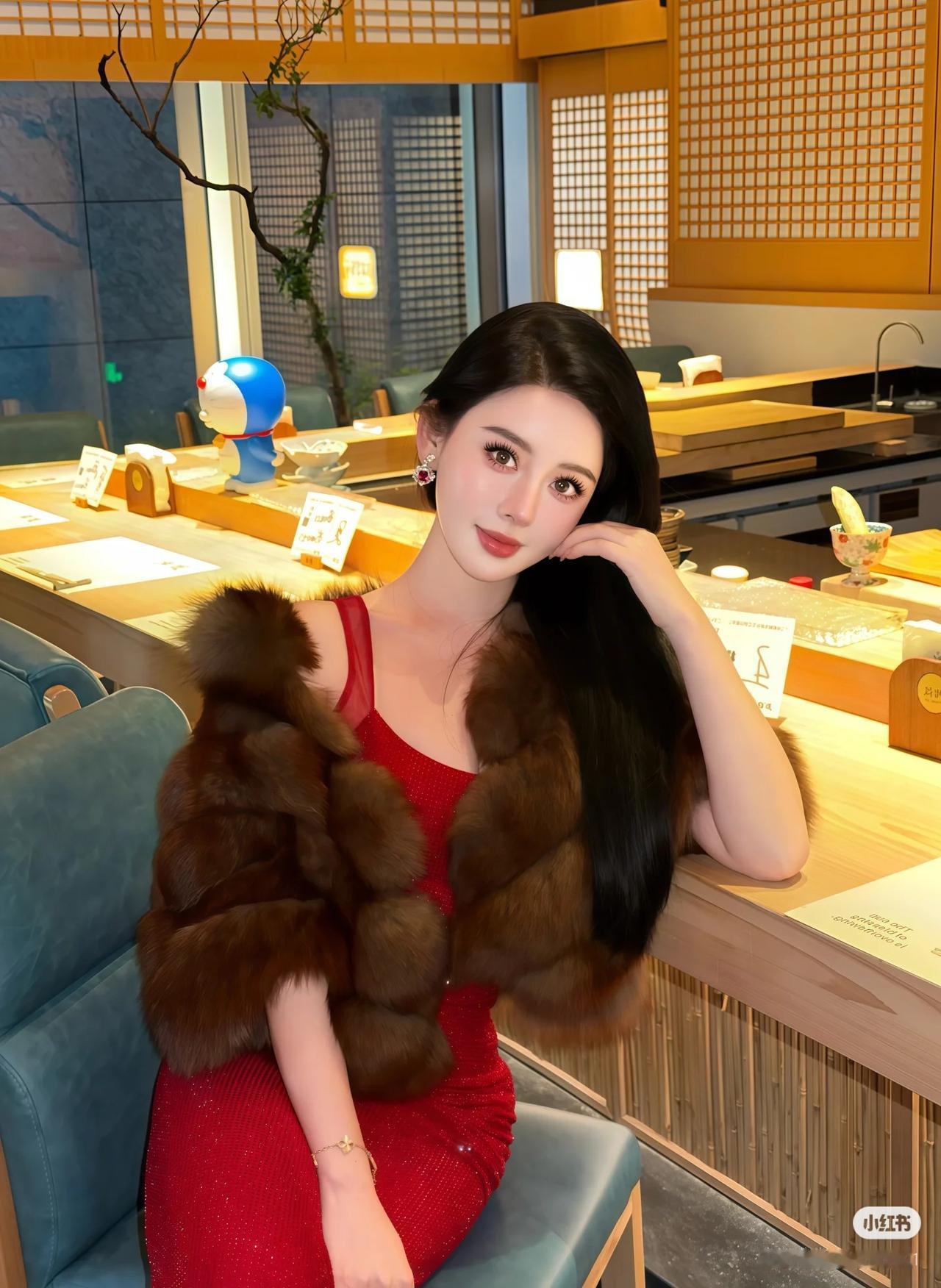 优雅与性感，你会怎么选美女穿搭写真