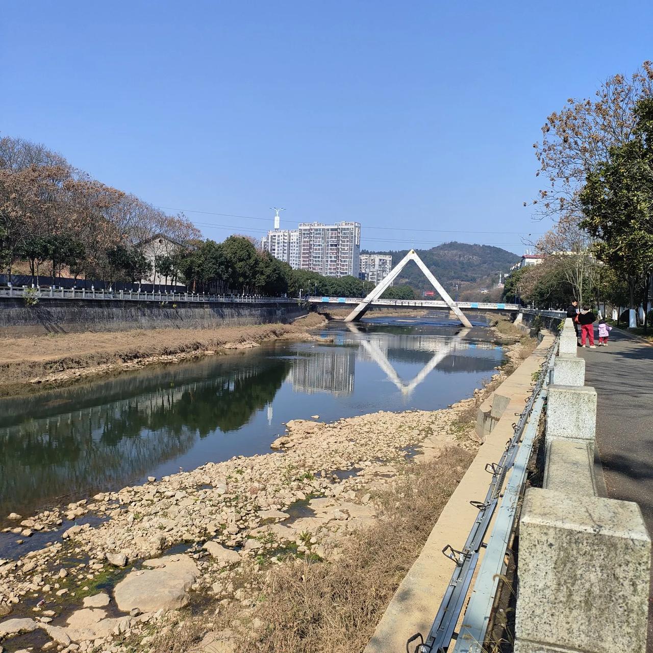 女儿回家上班已经一个星期了，我每天都带着孙儿们遛弯儿！

1月18日（星期六），