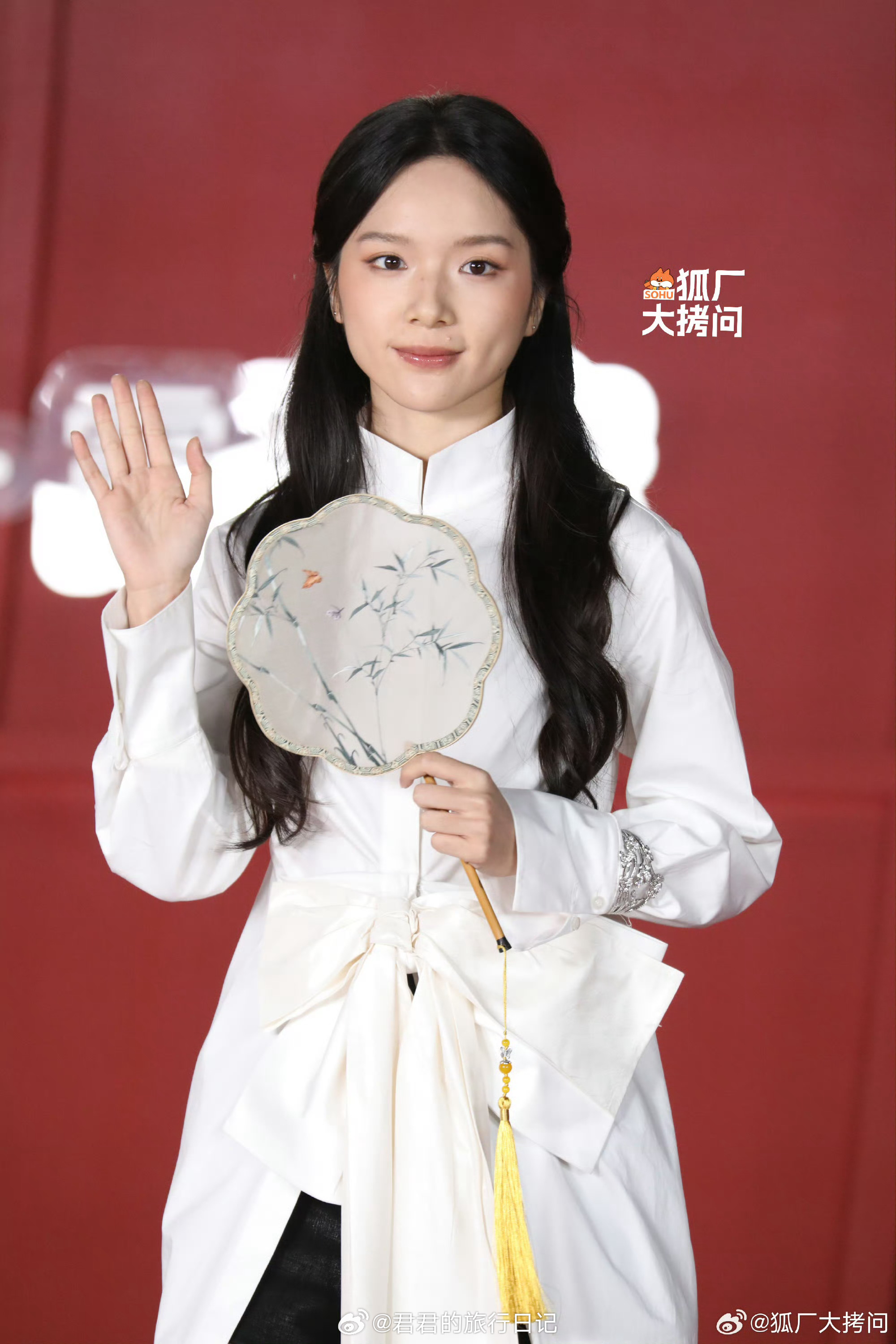 《给阿嬷的情书》女主角李思潼出席芭莎盛典红毯，来看看媒体图 ​​​