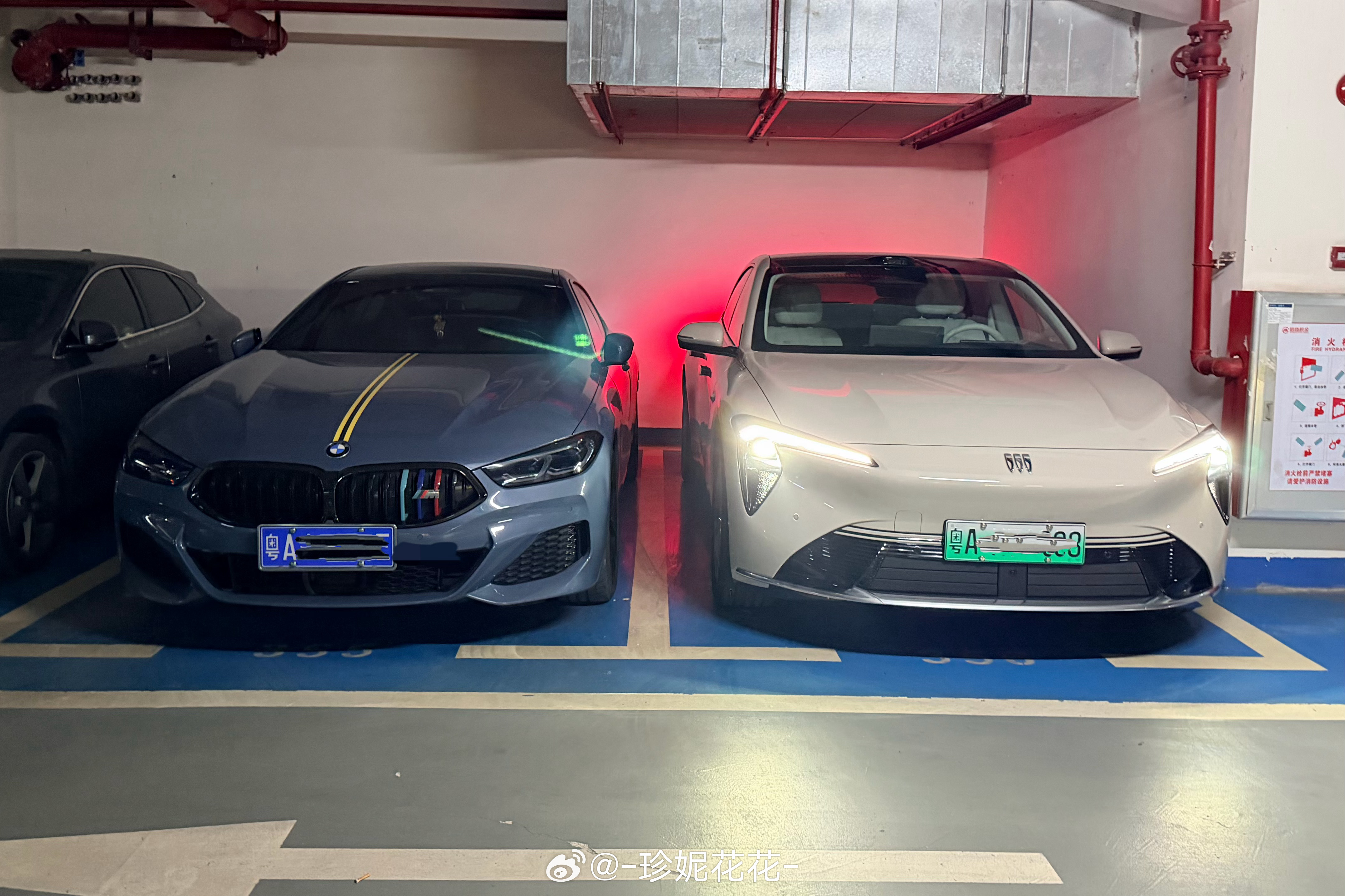 宝马840i和别克至境L7我以前真的老喜欢我邻居的宝马了 