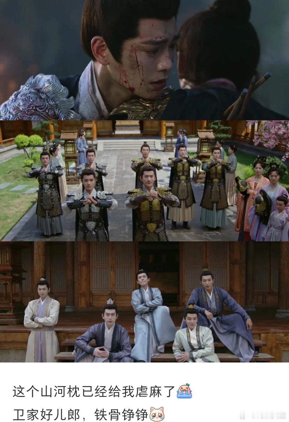 这部剧不能让秦海璐刷到卫珺牺牲意难平啊，秦海璐会心疼 ​​​