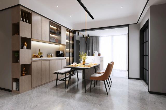 餐边柜有没有必要？用过才知道，很有必要